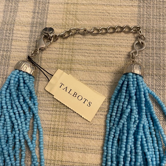 NWT Talbots Beaded Necklace - Picture 5 of 15